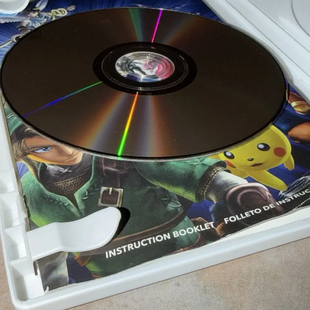 Super Smash Bros. Brawl (Wii, 2008) Game/Case/Manual/Inserts (CIB) - Tested